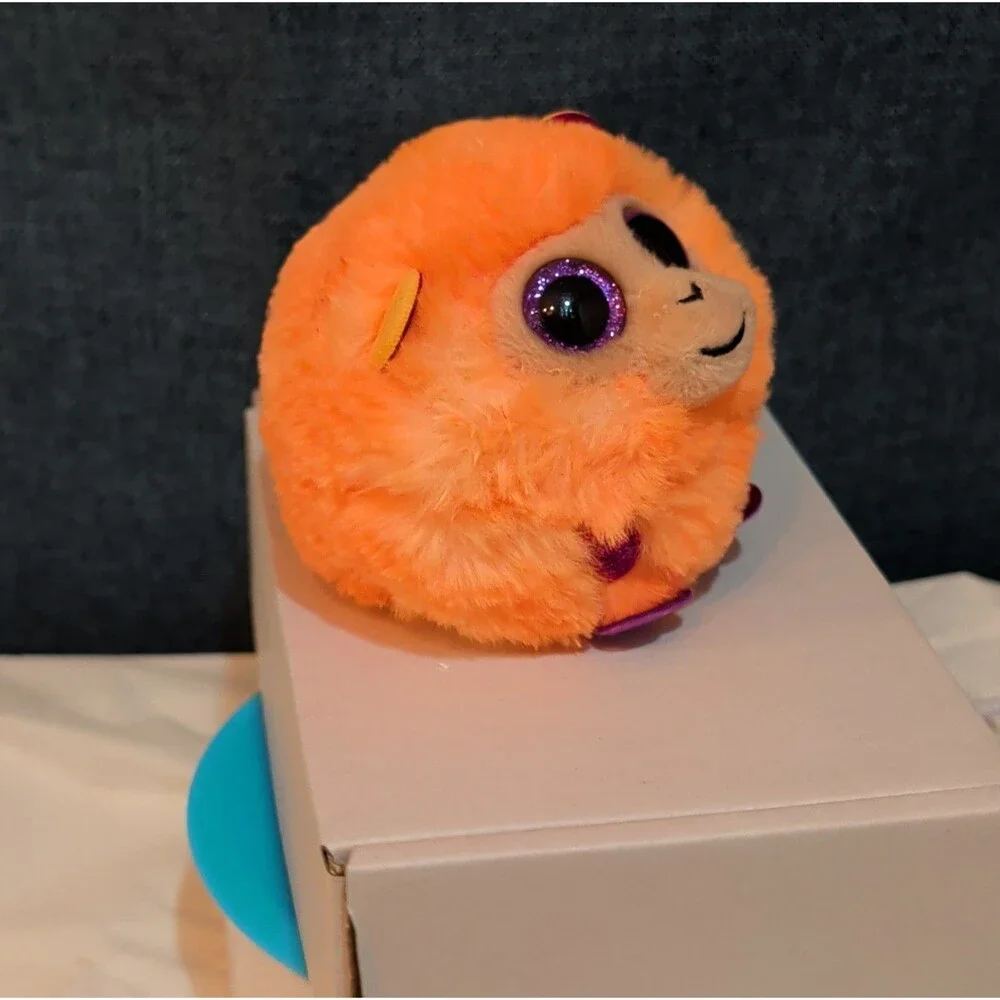 Ty Puffies Coconut The Monkey Plush Toy Orange 3
